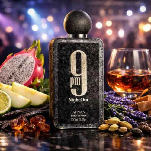 9 PM Night Out Afnan – Eau de Parfum (Unisex 100ml) – Belle Aura 9 PM Night Out Afnan – Eau de Parfum (Unisex 100ml) – Belle Aura