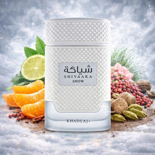 Shiyaaka Snow Khadlaj Perfumes – Eau de Parfum (Unisex 100ml)
