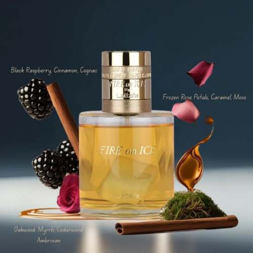 Fire On Ice by Lattafa Perfumes – Eau de Parfum 100ml