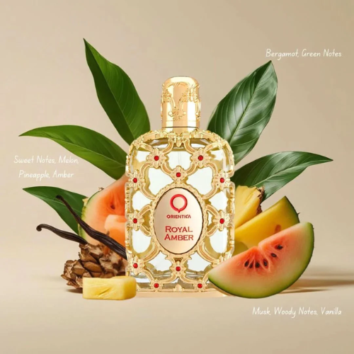 Royal Amber by Orientica Premium Eau de Parfum for Women & Men 80ml