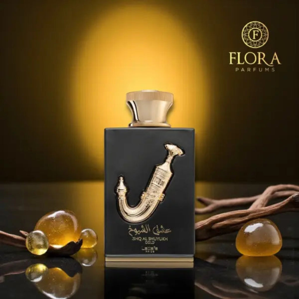 Ishq Al Shuyukh Gold Lattafa Perfumes for women and men 100ml